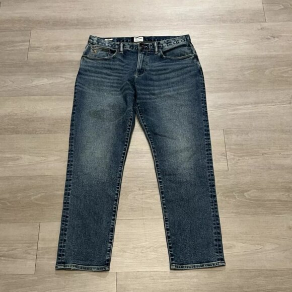 Todd Snyder Blue Denim Slim Fit Stretch Five Pocket Jeans Men’s Size 34 - Picture 8 of 10